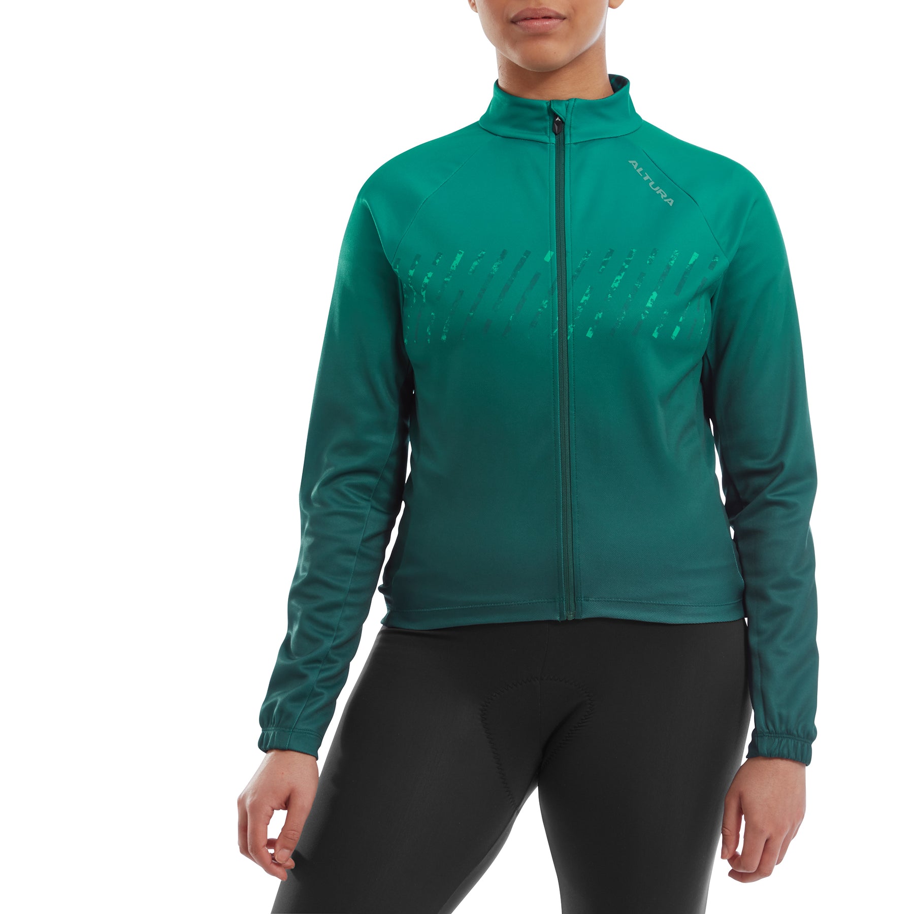Altura Airstream Women's Long Sleeve Jersey Dark Green 8