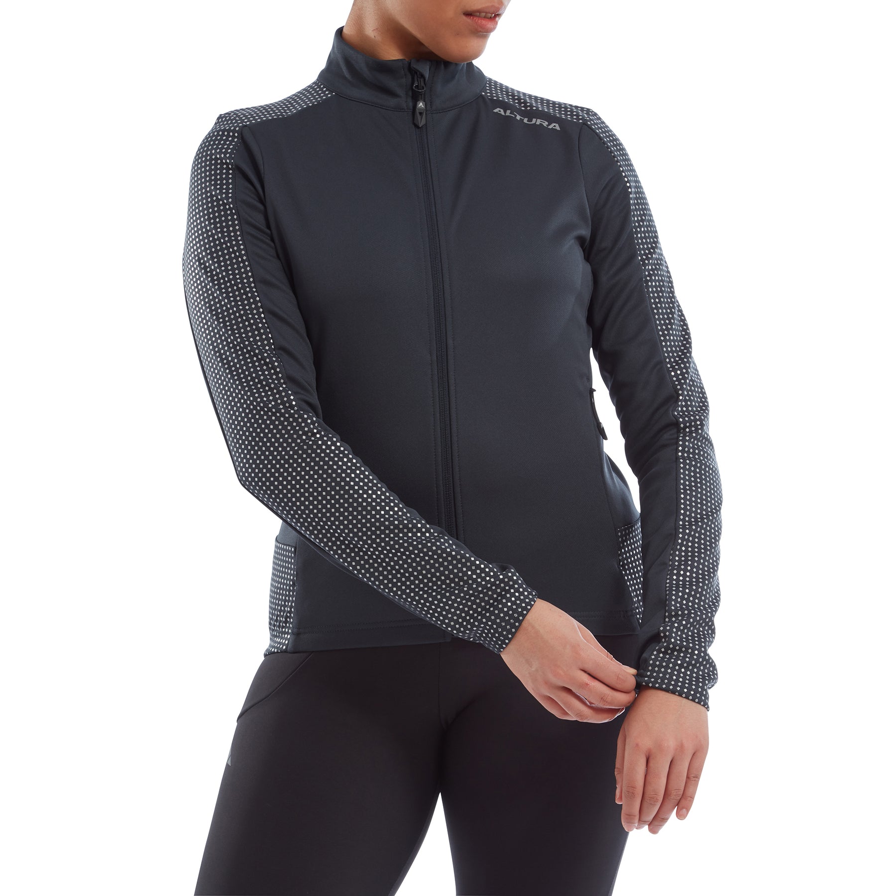 Altura Nightvision Women's Long Sleeve Jersey Navy 8
