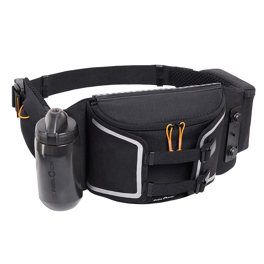 Fidlock Hipbelt Double W/Bottle Black