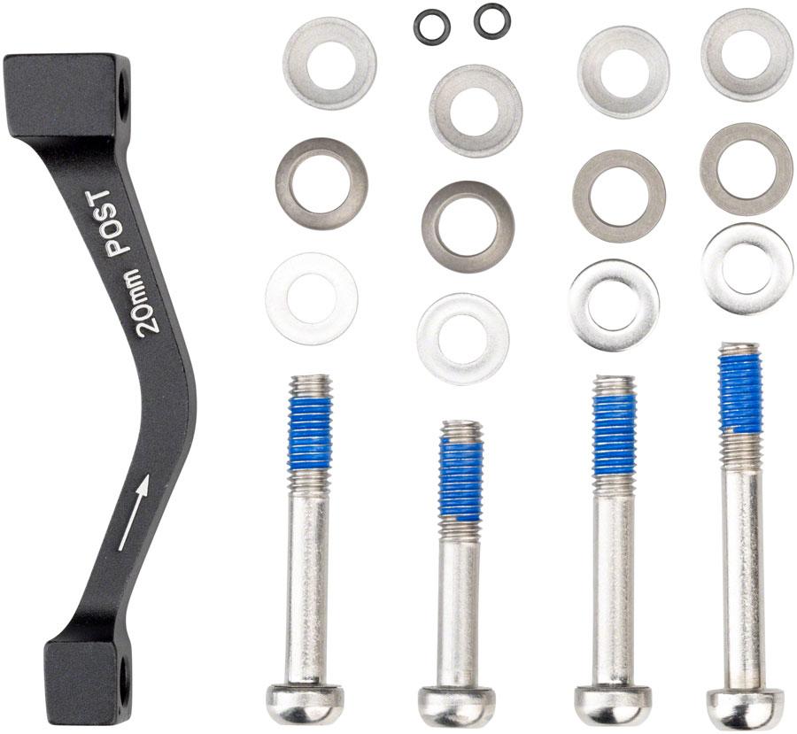 Sram Post Mount Adaptor - 20 P (FRONT180/REAR 160)