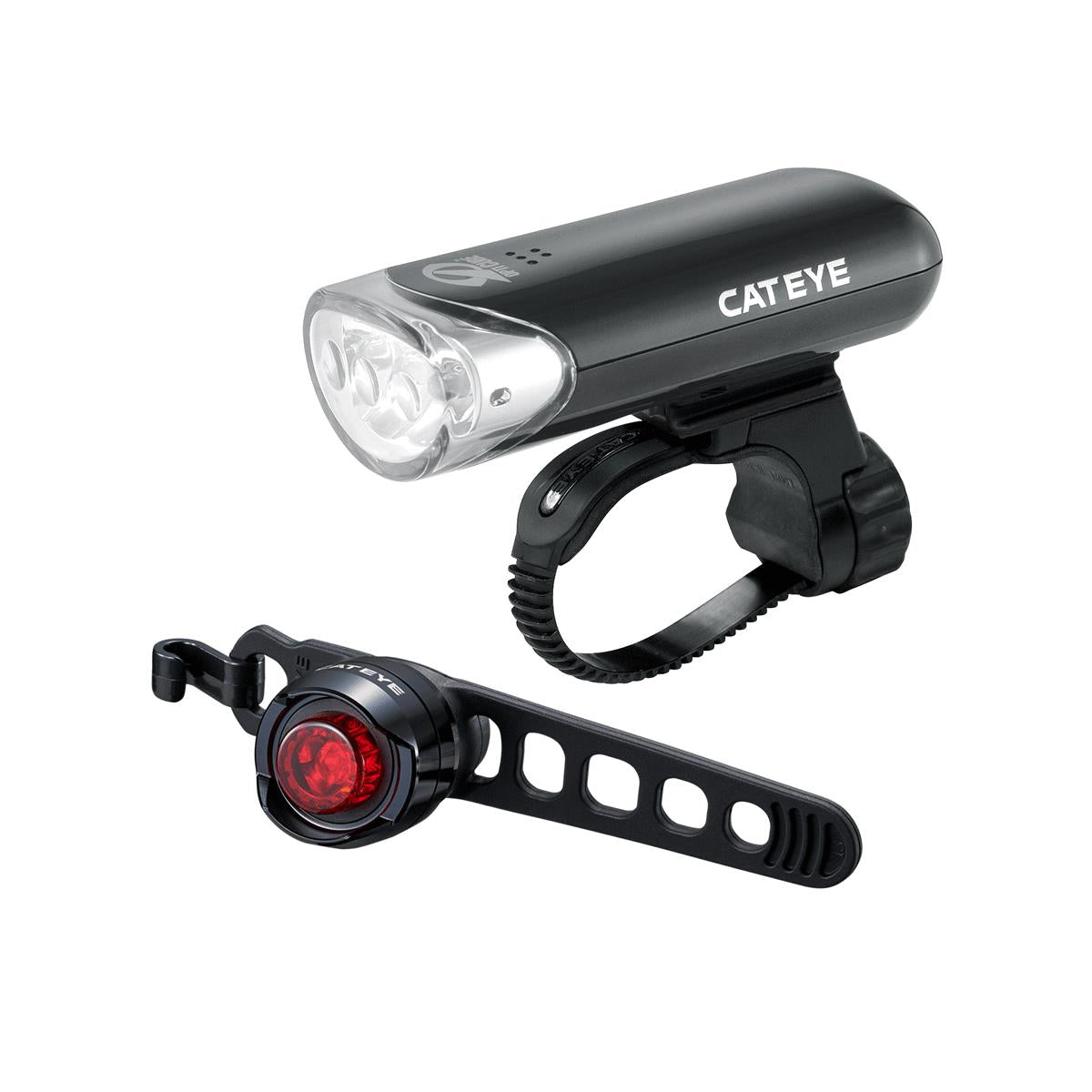 Cateye El135 & Orb Front & Rear Light Set