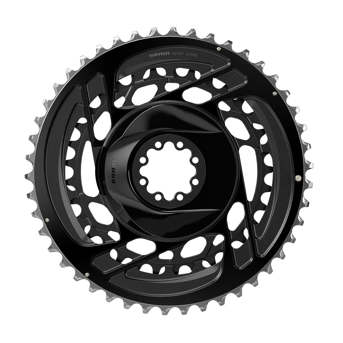 SRAM Chain Ring Road Dm Kit Non-Power Force D2 Black 38-35T