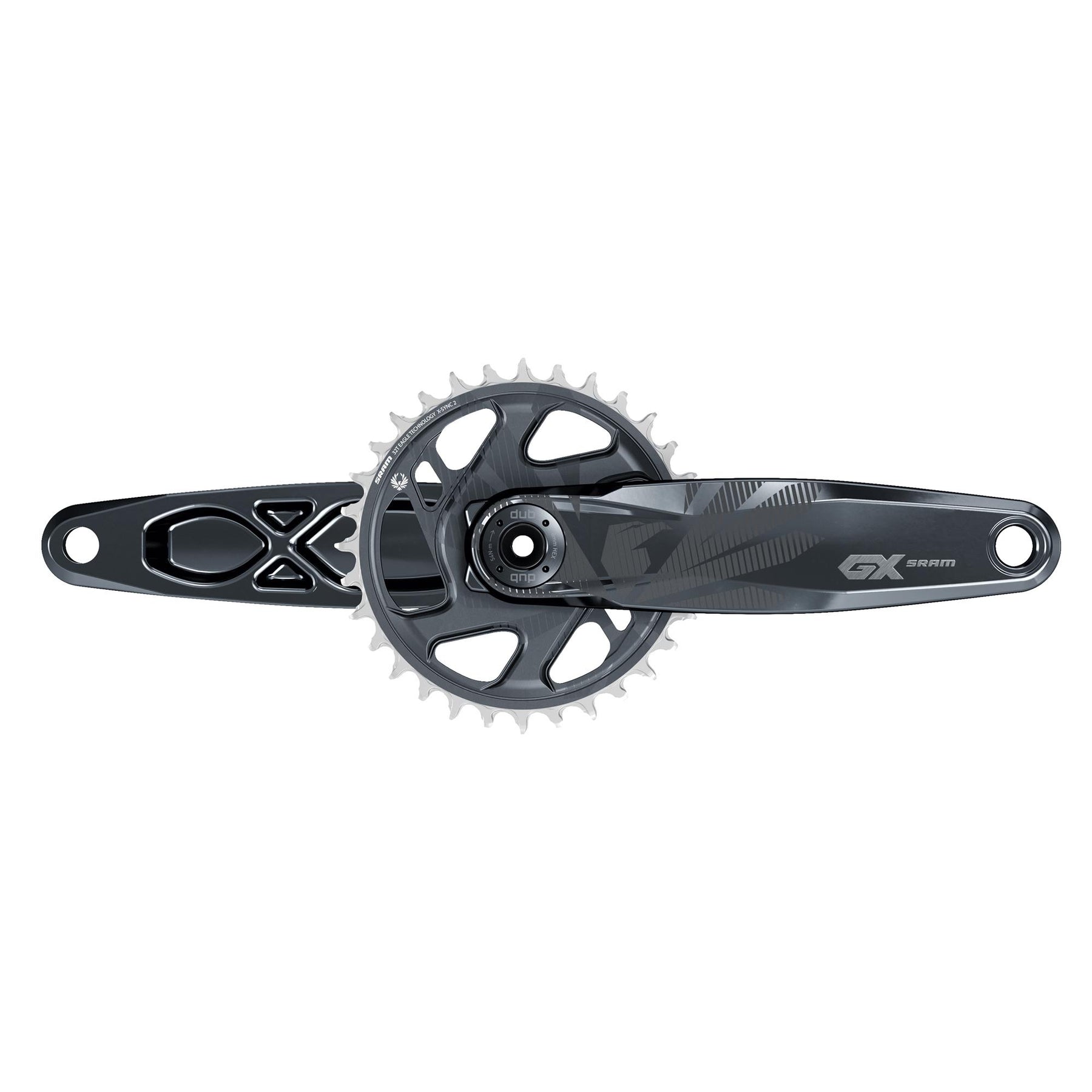 SRAM Crank Gx Eagle Boost 148 Dub 12S With Direct Mount 32T X-Sync 2 Chainring (Dub Cups/Bearings Not Included)