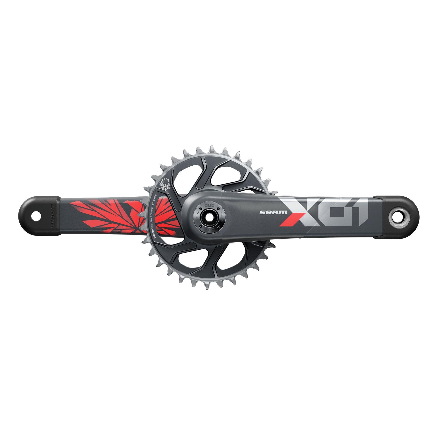 SRAM Crankset X01 Eagle Boost 148 Dub 12S With Direct Mount 32T X-Sync 2 Chainring (Dub Cups/Bearings Not Included) C2