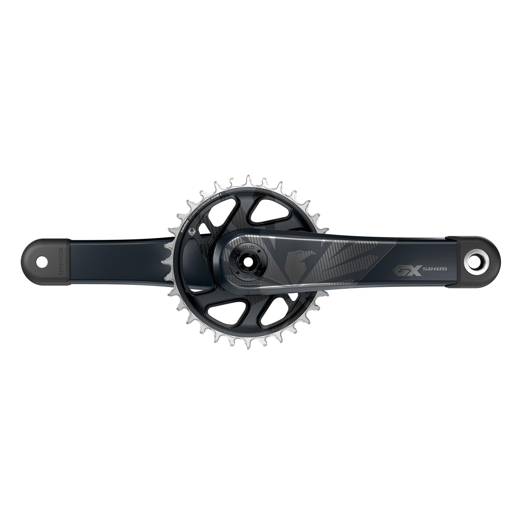 SRAM Crank Gx Carbon Eagle Boost 148 Dub 12S W Direct Mount 32T X-Sync 2 Chainring (Dub Cups/Bearings Not Included)
