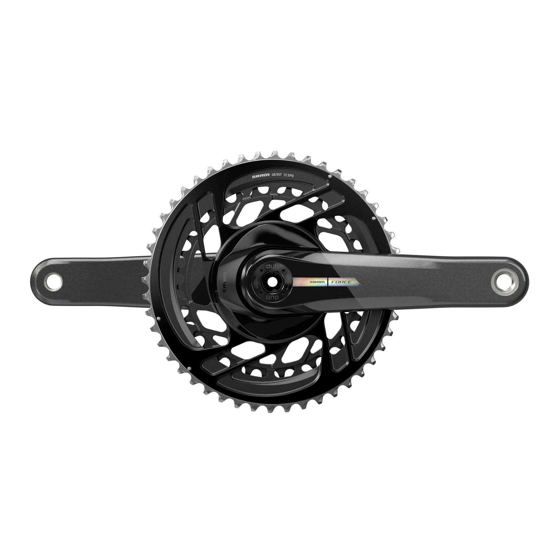 SRAM Force D2 Crankset DUB Direct Mount 48/35T Iridescent 165MM