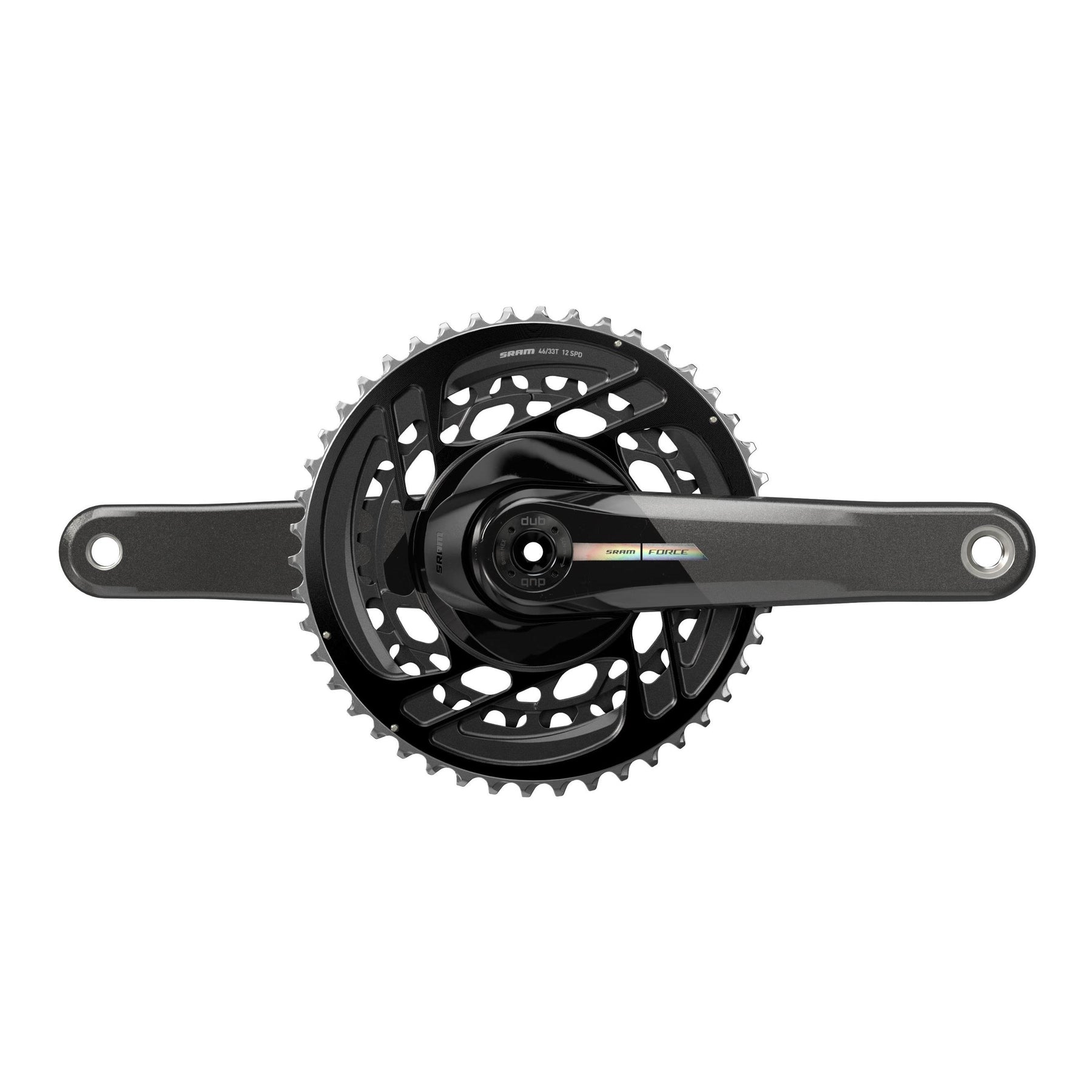 SRAM Force D2 Crankset DUB Direct Mount 46/33T Iridescent 165MM