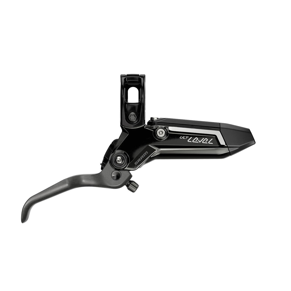 SRAM Disc Brake Level Ultimate Stealth 2 Piston - Carbon Lever, Ti Hardware C1 Black Ano 950MM