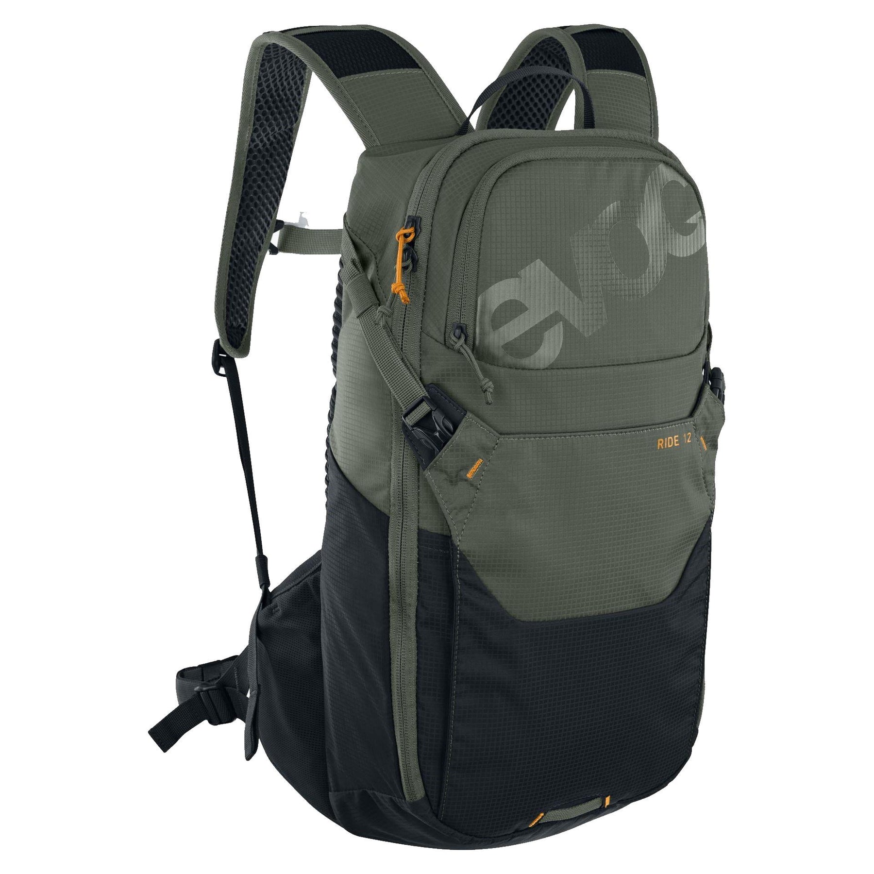 Evoc Ride Performance Backpack 12L + 2L Bladder Dark Olive/Black 12L