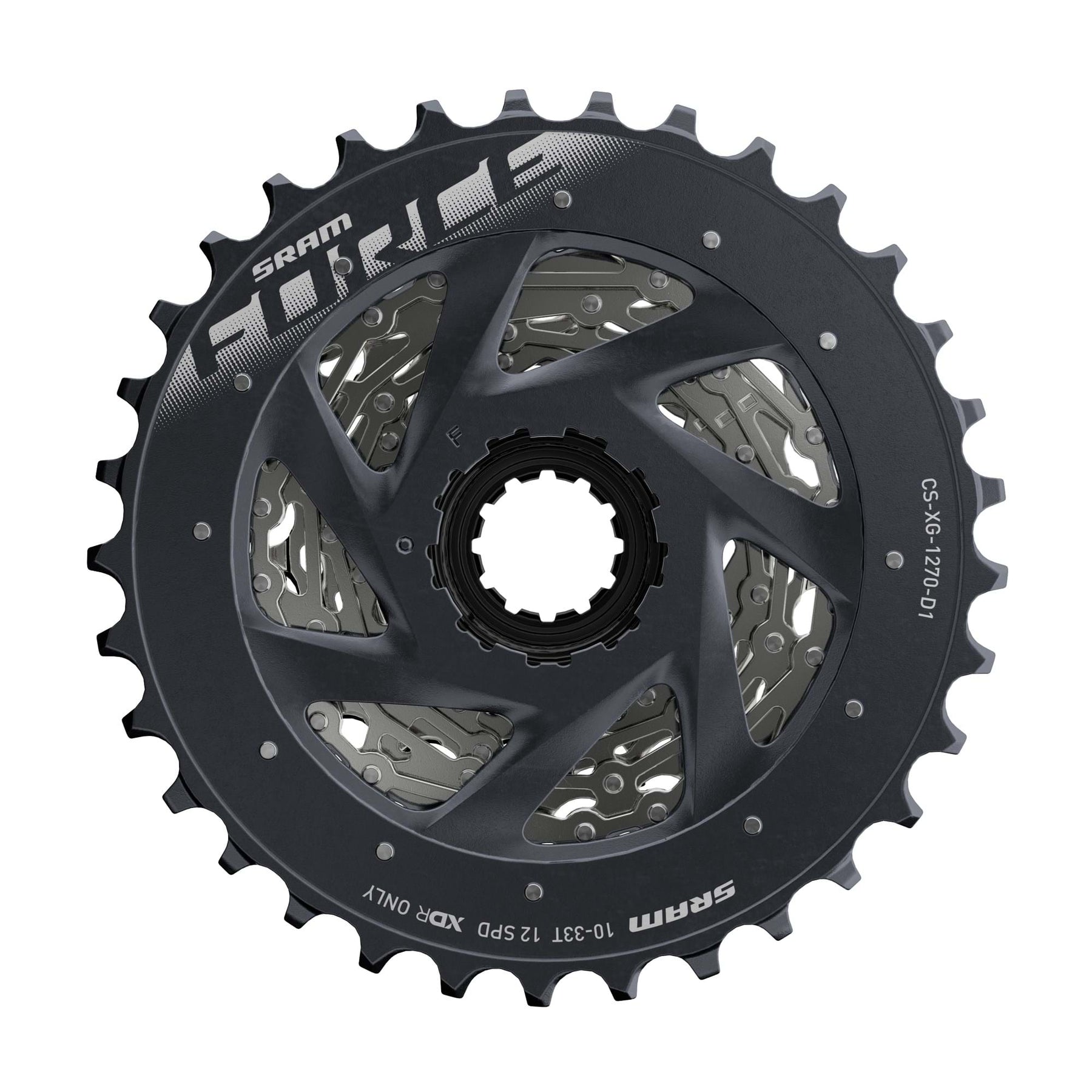 Sram Force Axs Cassette Xg-1270 D1 Silver 12 Speed