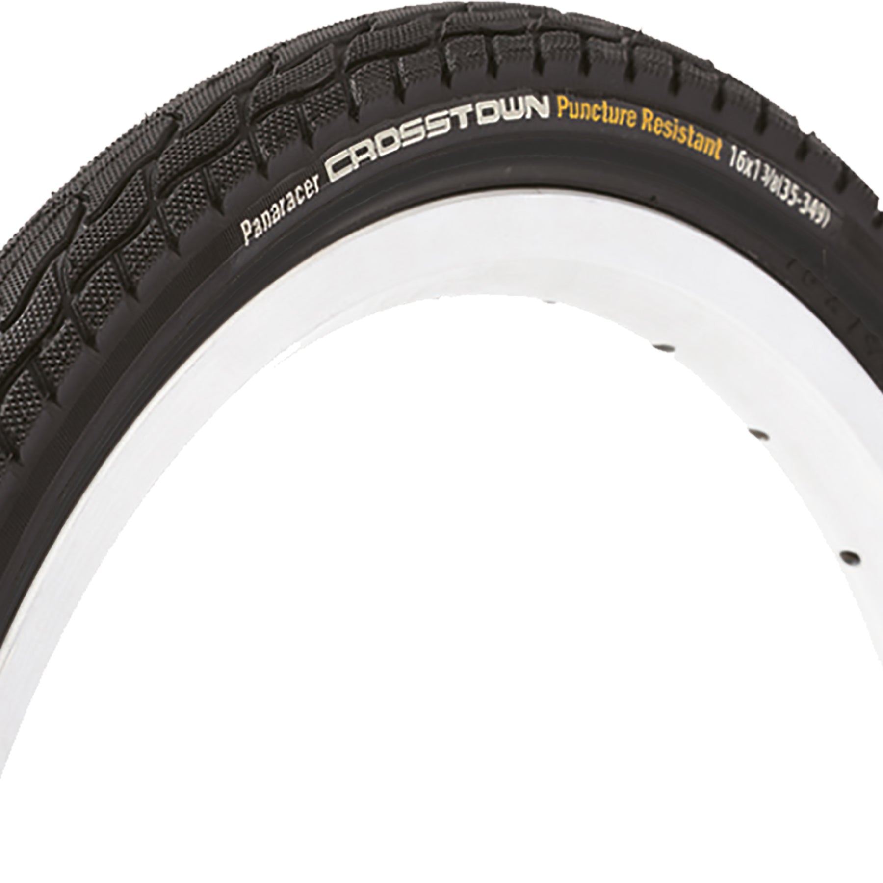 Panaracer Cross Town Foldaway Bike Urban Tyre Black 20 x 1.50"