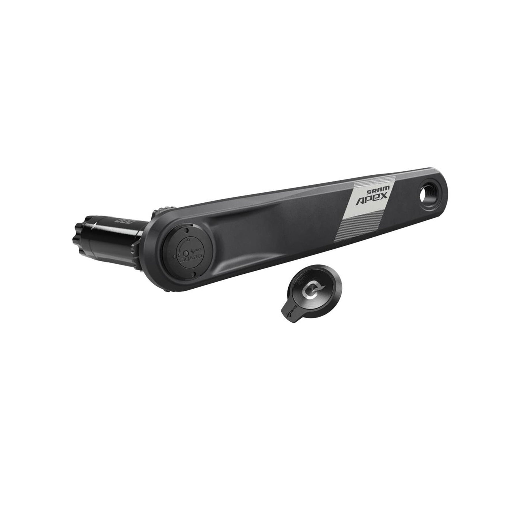 Sram Apex Left Arm And Power Meter Spindle Assembly DUB Wide - D1 Black 175MM