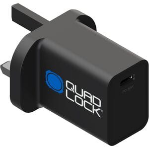 Quad Lock 30W Power Adaptor - UK Standard (Type G)