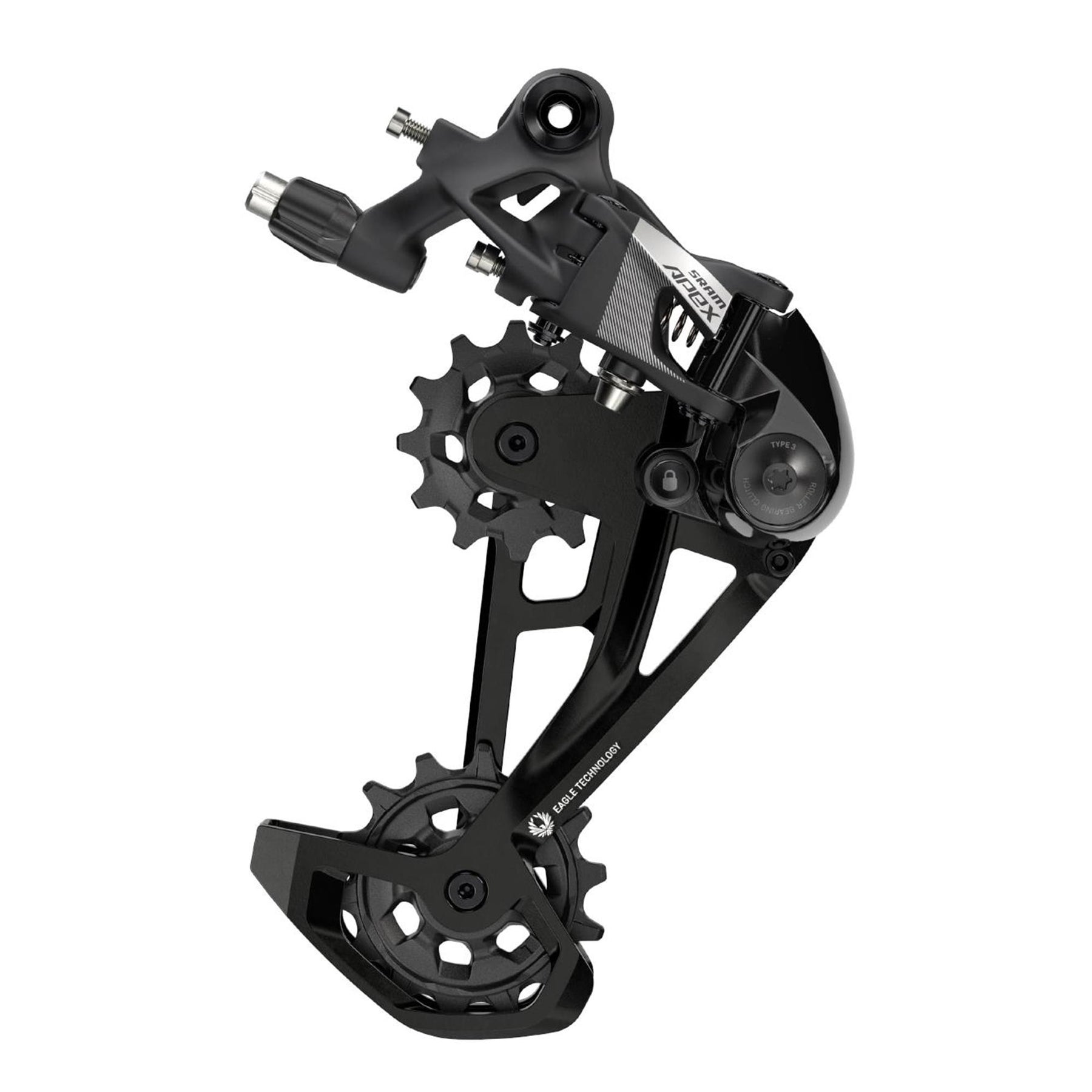 Sram Apex Eagle Mechanical 12 Speed Rear Derailleur Max 52T - D1 Black 12 SPD