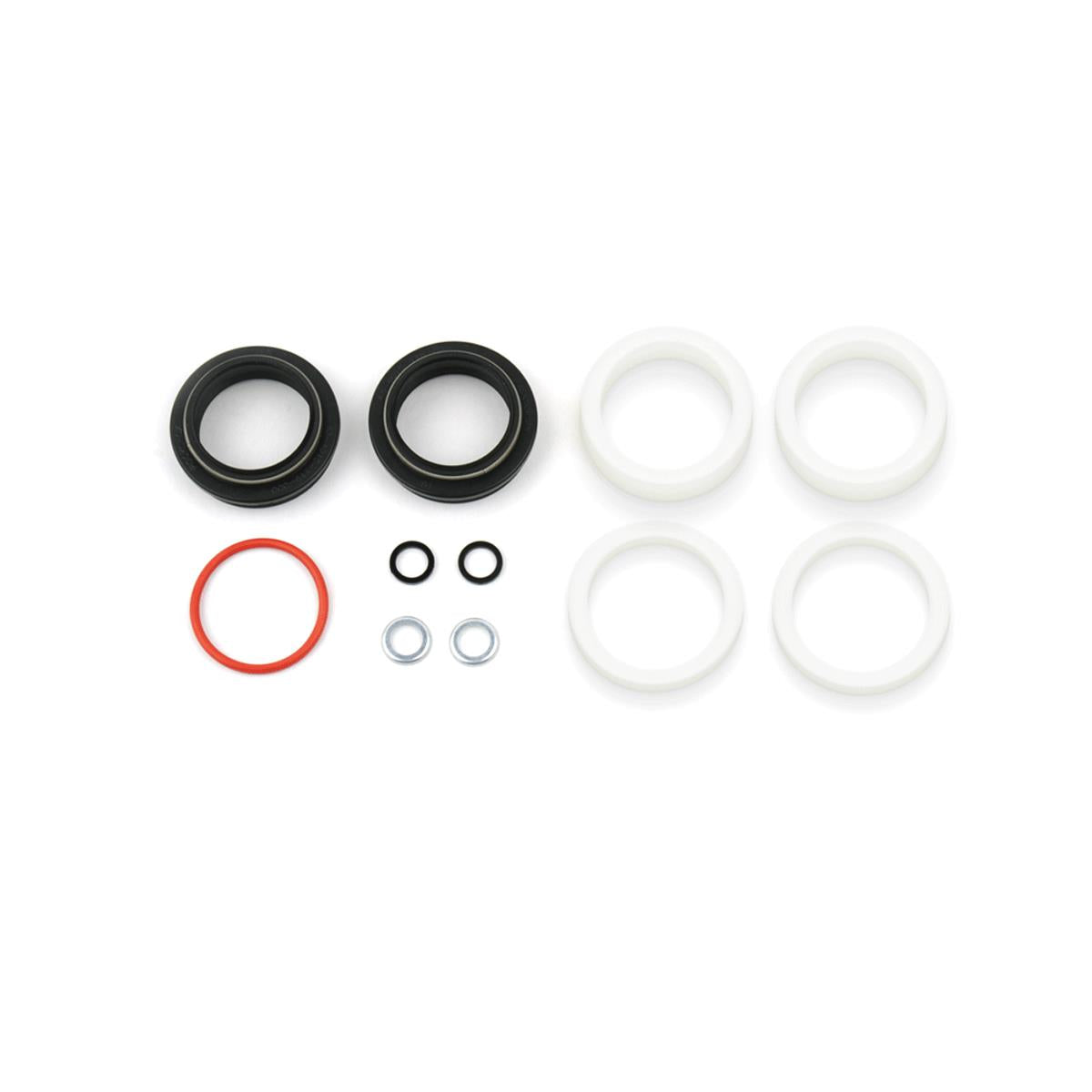 Rockshox Spare - Fork Dust Wiper Upgrade Kit - 30Mm Black Flanged Low Friction Seals (Includes Dust Wipers, 5Mm & 10Mm Foam Rings) - Xc30/30Gold/30Silver/Paragon/Psylo/Duke