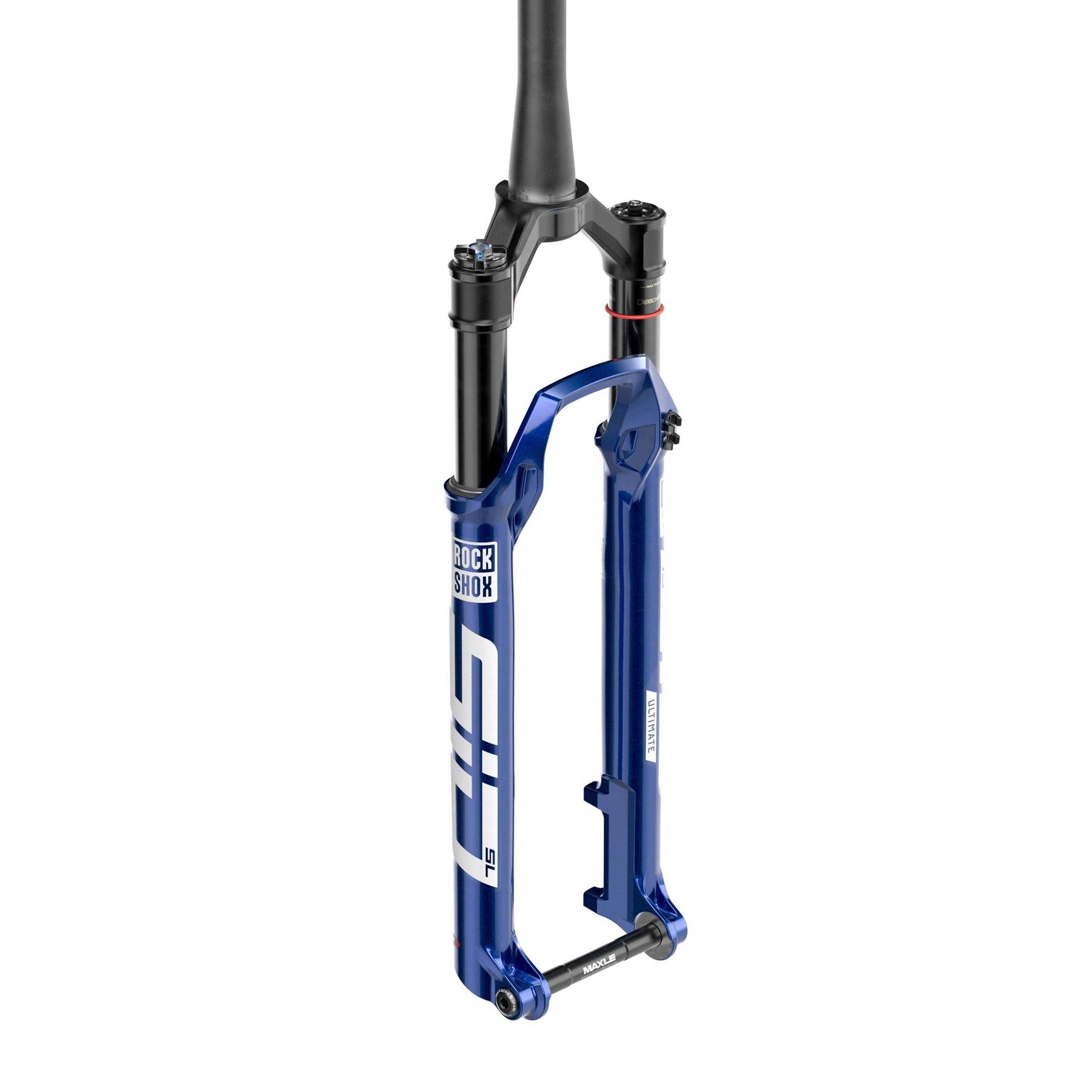 Rockshox SID SL Ultimate Race Day 2-Position Suspension Fork Remote Lockout D1 Blue Crush 100mm