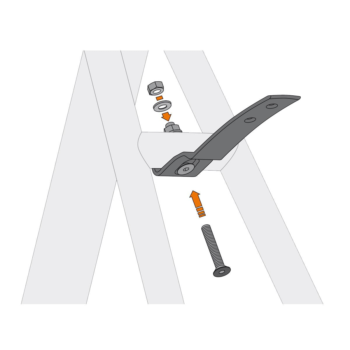 Sks Beavertail / Velo Top-Down Drill Bracket