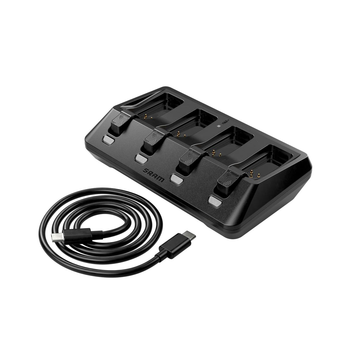 SRAM AXS Battery Base Charger 4-Ports (Including Usb-C Cord) Title