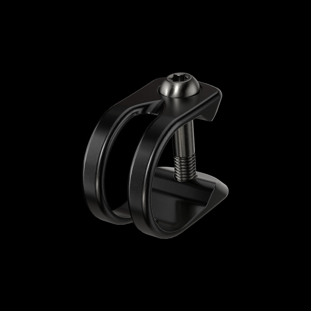 SRAM Spare - Disc Brake Lever Clamp - U-Clamp Discrete Black (Includes - Stainless T25 Black Bolt) Qty 1 - Code, G2, Guide, Level, Elixir, Db Discrete Black