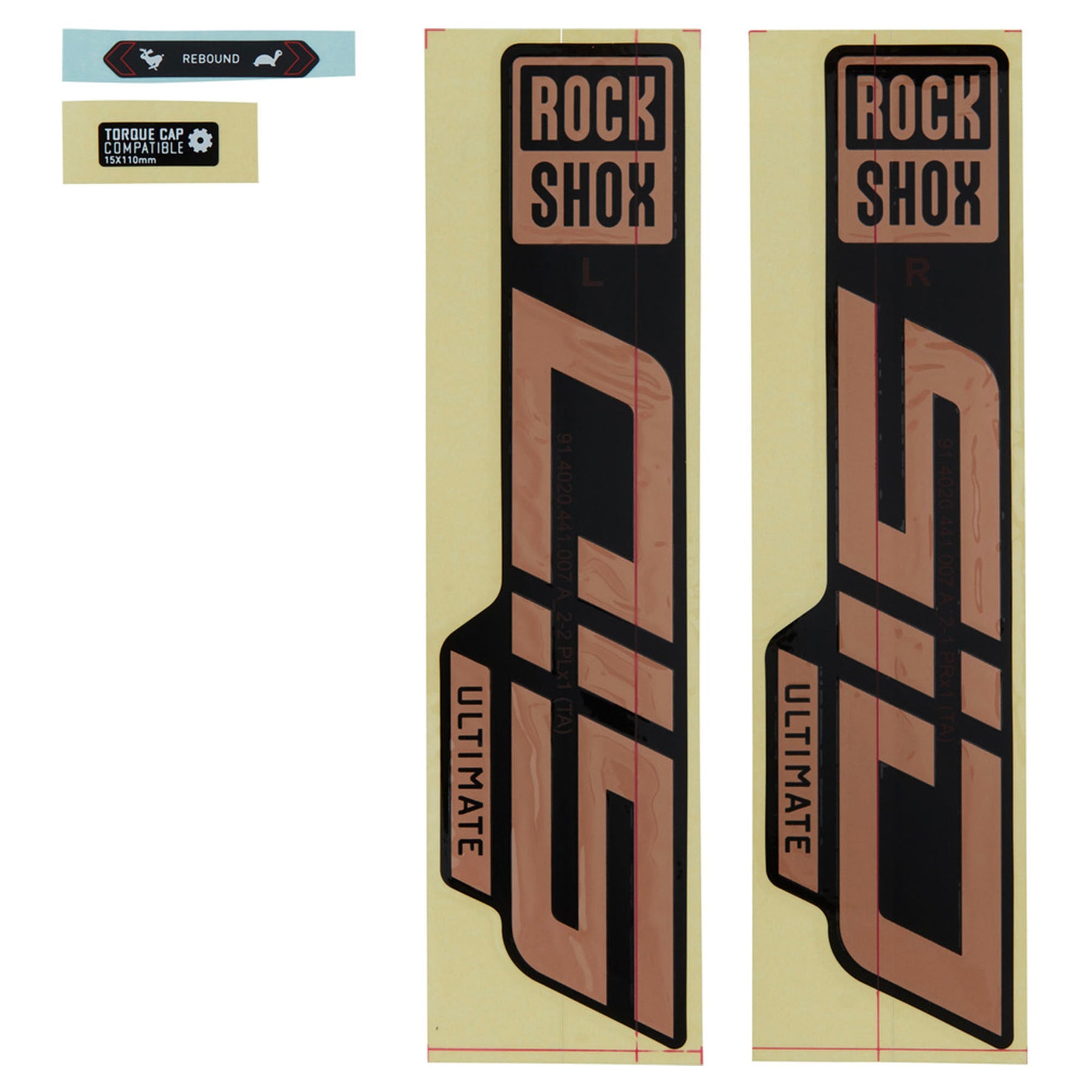 Rockshox Fork Decal Kit