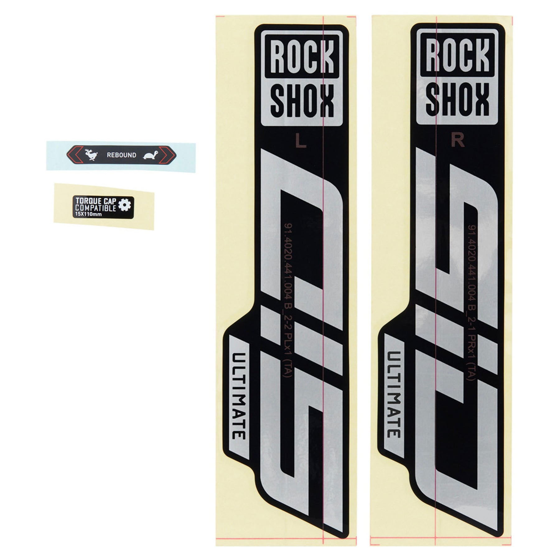 Rockshox Fork Decal Kit