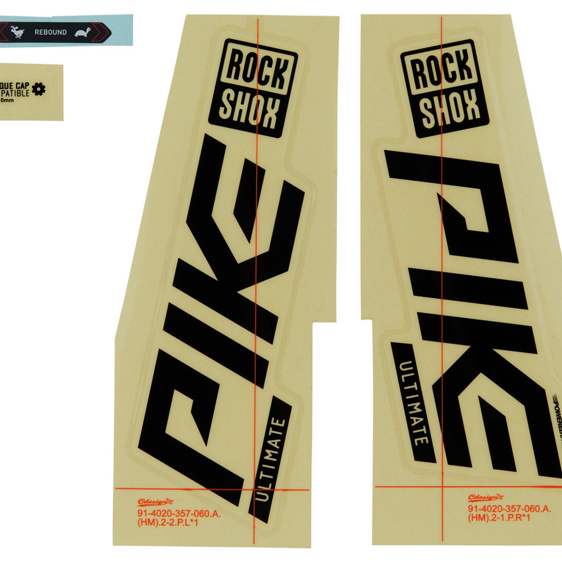 Rockshox Fork Decal Kit
