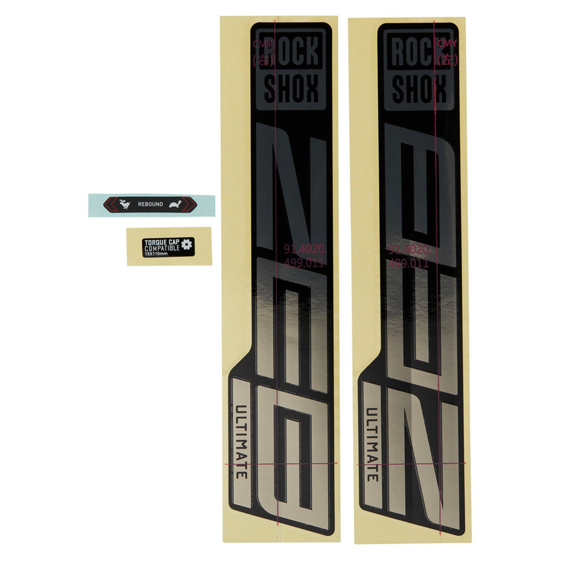 Rockshox Fork Decal Kit