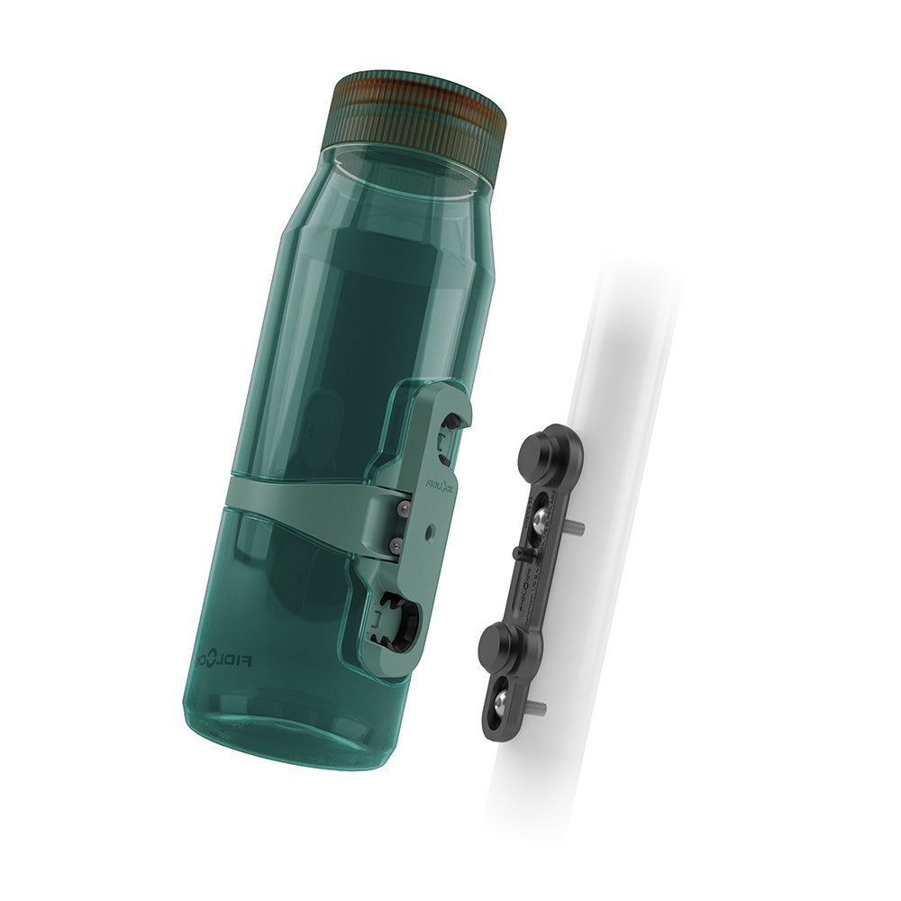 Fidlock Twist Bottle 700 Life + Bike Base Trans Dark Green 700ml