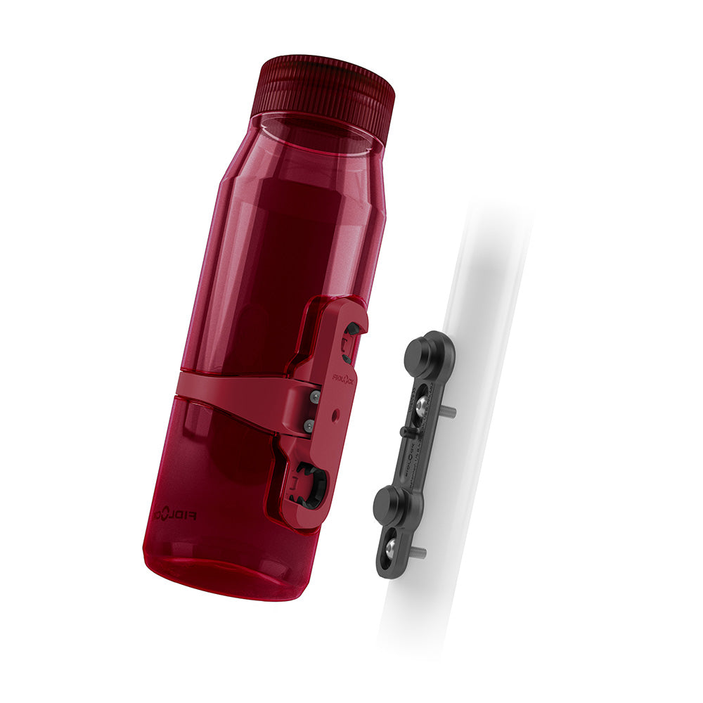 Fidlock Twist Bottle 700 Life + Bike Base Trans Dark Red 700ml