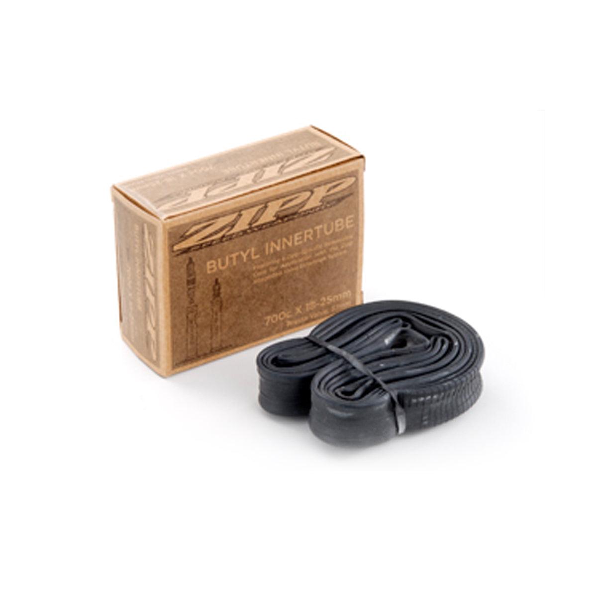 Zipp Tangente Tube Butyl With Aluminum Presta Valve 37Mm
