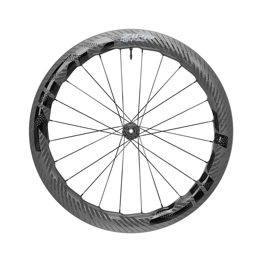 Zipp 454 Nsw Carbon Tubeless Disc Brake Centrelock 700C Front Wheel