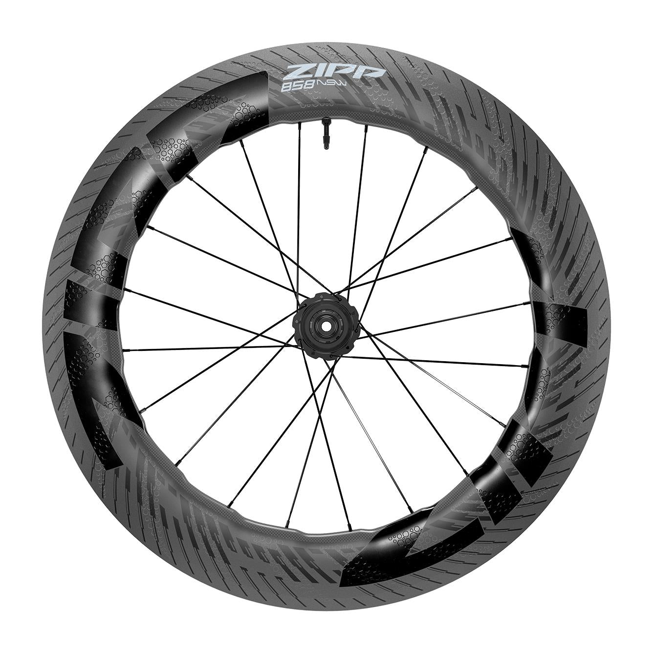 Zipp 858 Nsw Carbon Tubeless Disc Brake Centrelock 700C Rear Wheel 20 Spokes C1