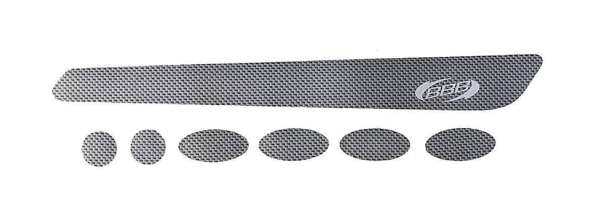 BBB Bikeskin Frame Protectors Carbon