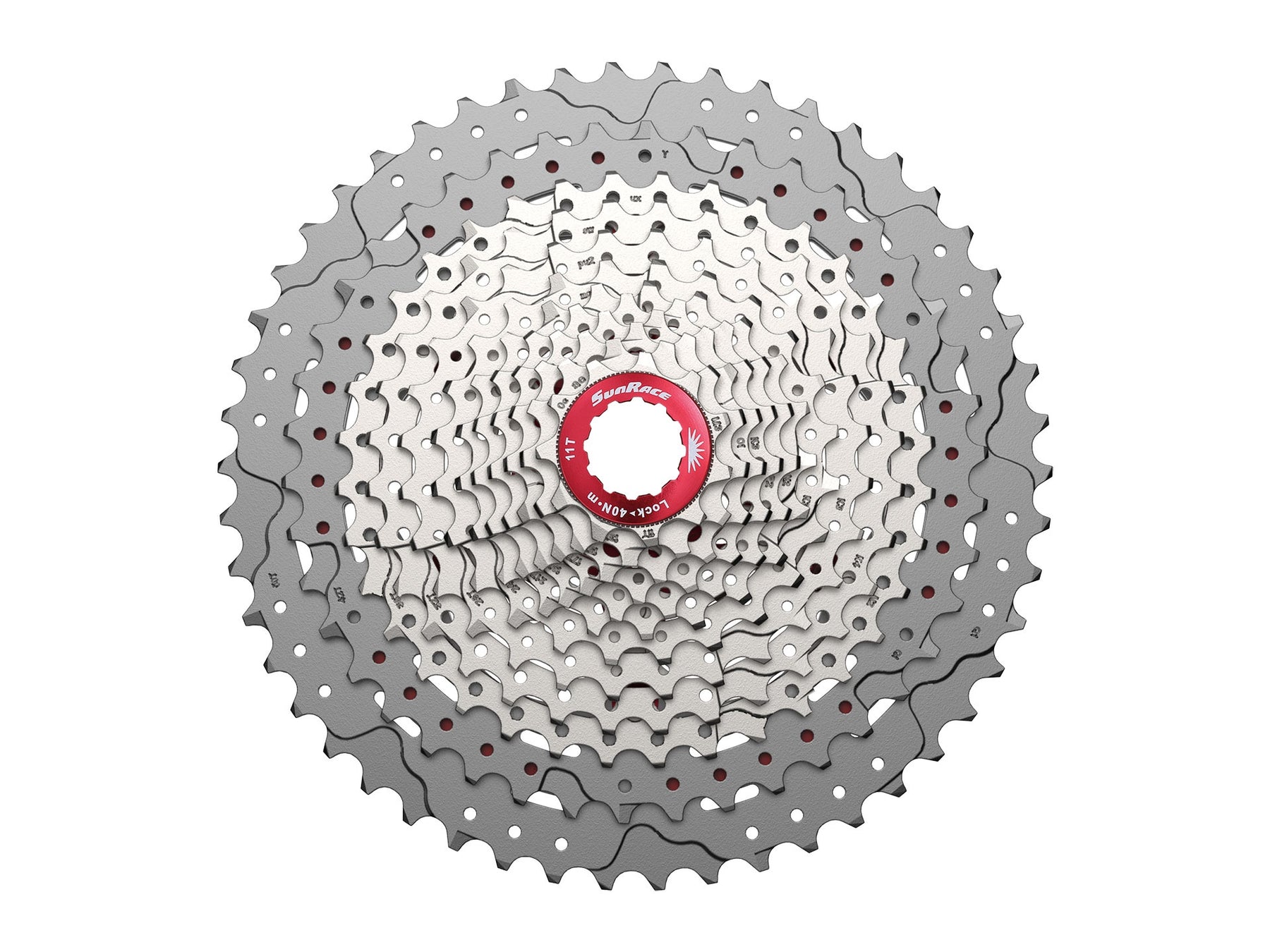 Sunrace CSMZ90 12 Speed 11-50T  Cassette Silver