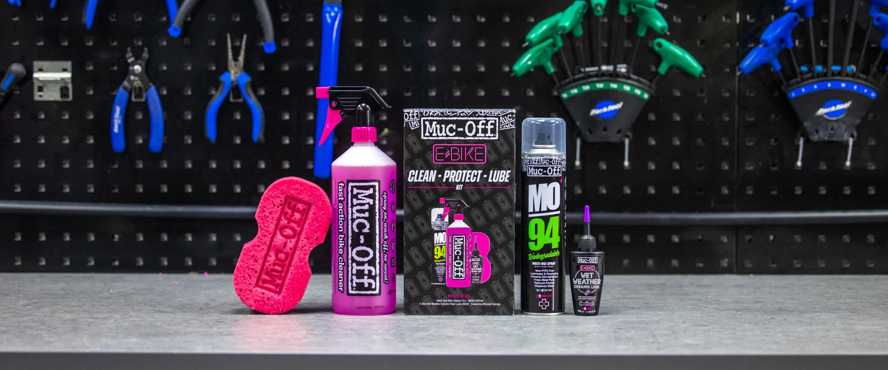 Muc Off E-Bike Clean, Protect & Lube Kit