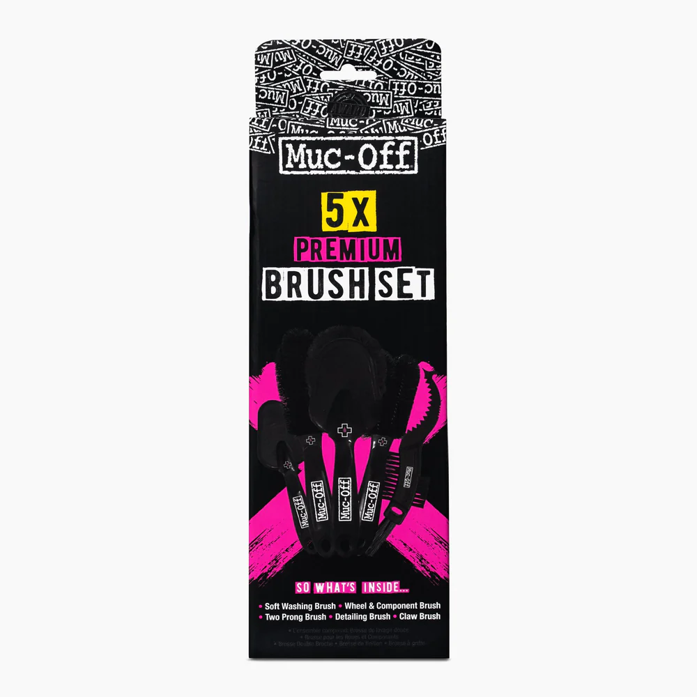 Muc Off Premium 5 Piece Brush Set