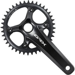Shimano GRX RX820 Crankset Single Chainring Grey 40T 175mm