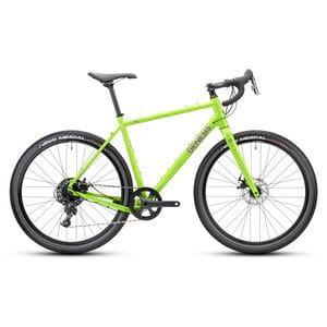 Green sales gravel bike