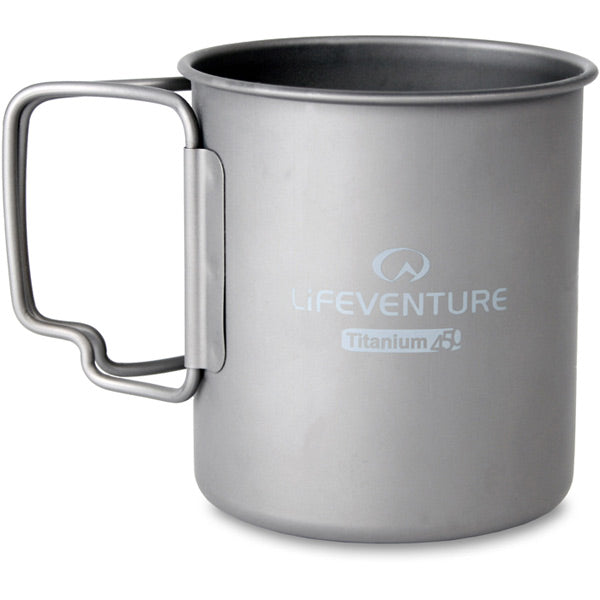 Lifeventure 450ml Titanium Mug