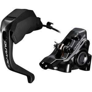 Shimano ST-R9180 Hydraulic Disc, Dura Ace Di2 Tt Shifter/Disc Brake Lever With Flat Mount Calliper BR-R9270