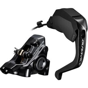 Shimano ST-R9180 Hydraulic Disc, Dura Ace Di2 Tt Shifter/Disc Brake Lever With Flat Mount Calliper BR-R9271