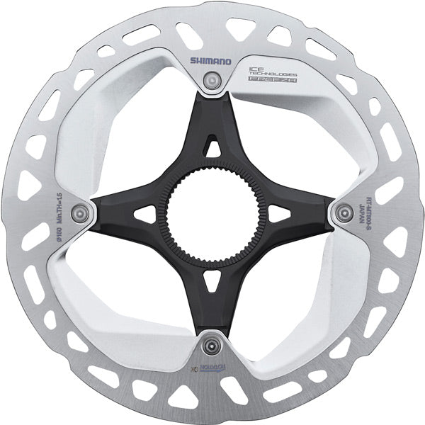 Shimano RT-MT800 Centrelock Ice Tech Disc Rotor - Internal lockring