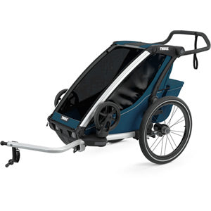 Thule Chariot Cross 1 U.K. certified child carrier with cycling and strolling kit