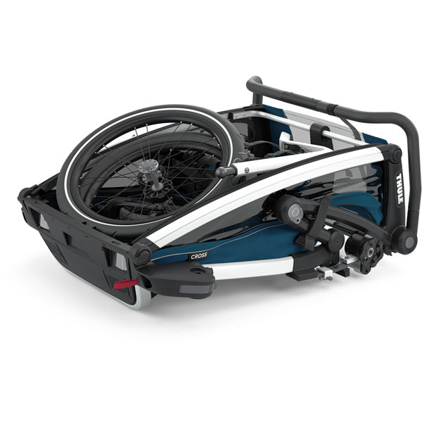 Thule Chariot Cross 2 U.K. certified child carrier with cycling and strolling kit