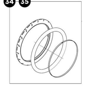 Thule Tyre and tube assembly 20 inch, 17-X