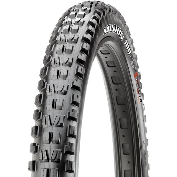 Maxxis Minion DHF + MTB Tyre Black 27.5 x 2.80" 120 TPI Folding 3C MaxxTerra EXO+/TR