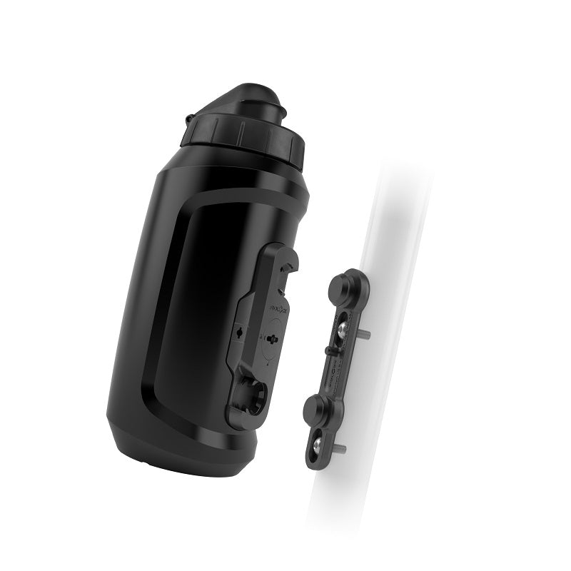 Fidlock Twist Bottle 750 Compact + Bike Base Solid Black 750ml