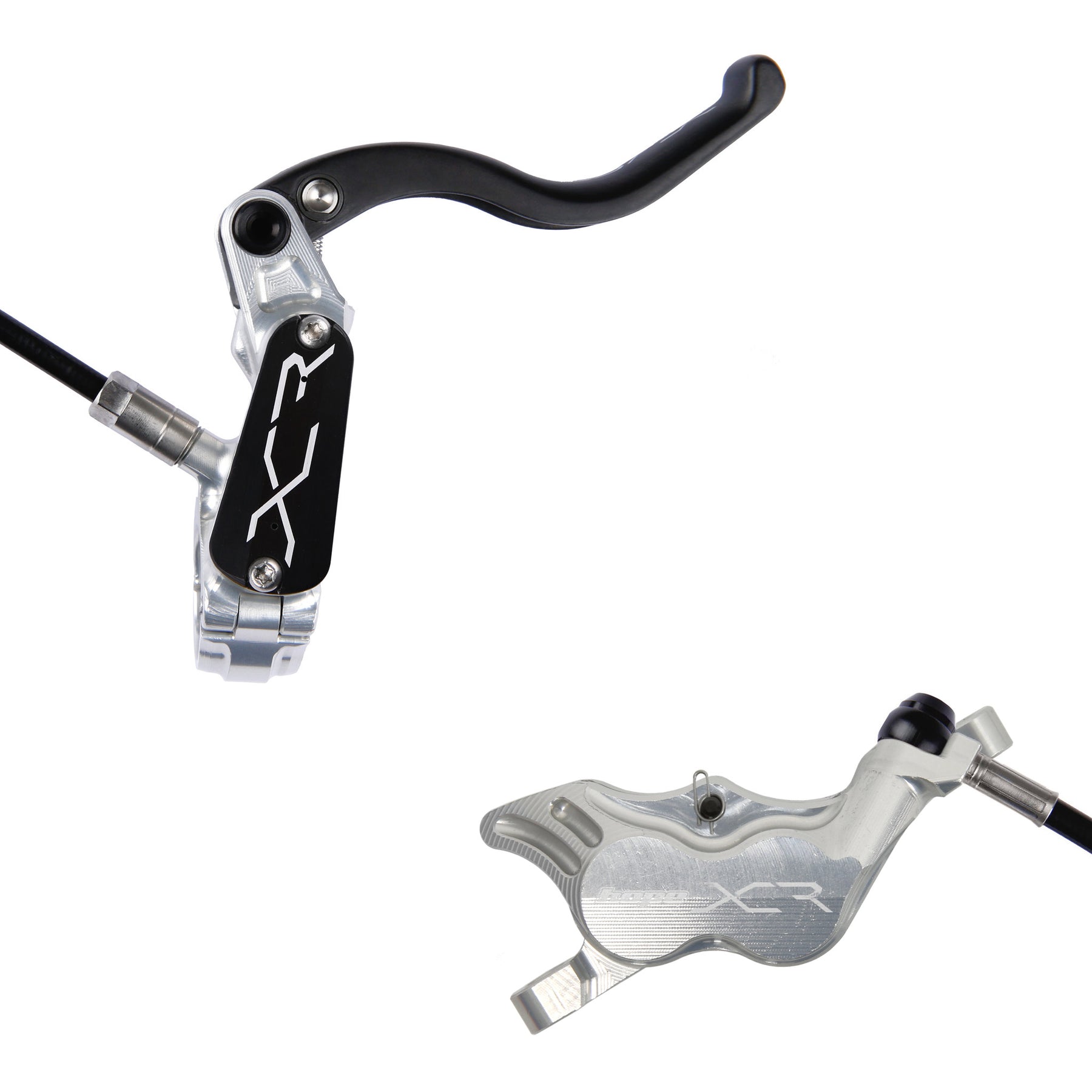 Hope XCR Pro E4 Disc Brake Silver RH Rear