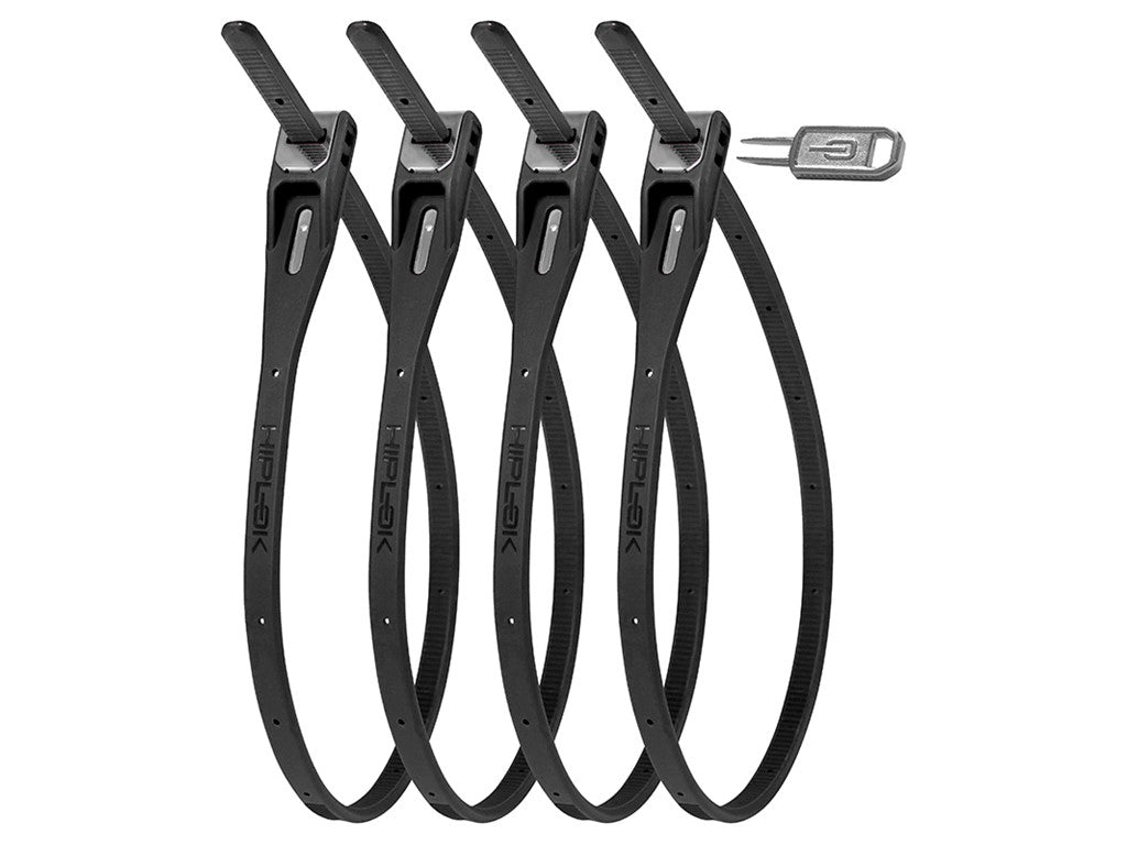 Hiplok Z-lok Armoured Reuseable Tie (Pack Of 4)