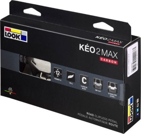 Look Keo 2 Max Road Pedals Carbon